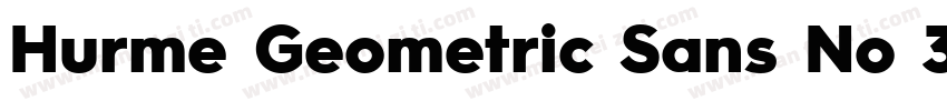 Hurme Geometric Sans No 3 Light字体转换